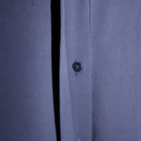 Zara Laceed Sleeves Navy Blue Blouse - Picture 7 of 7